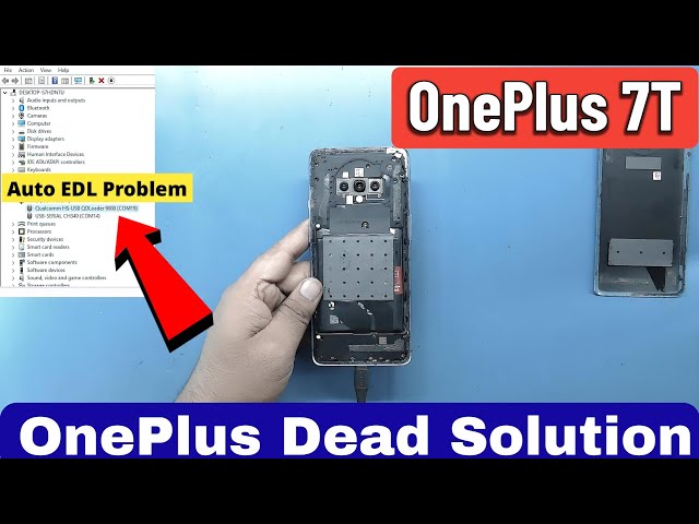 OnePlus 7T Dead Problem Fix 🔥 | All OnePlus Devices Auto EDL Mode Solution