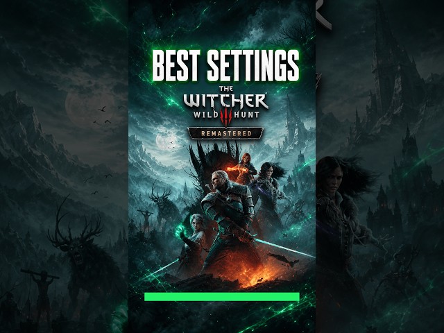 BOOST Your FPS in The Witcher 3 Remastered! (Best PC Settings)