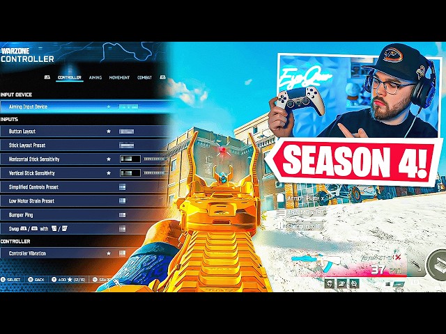 the *NEW* BEST SETTINGS in Warzone! 🎮👑