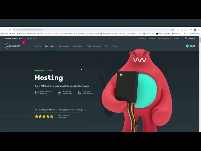 Websupport domena a hosting   kúpa