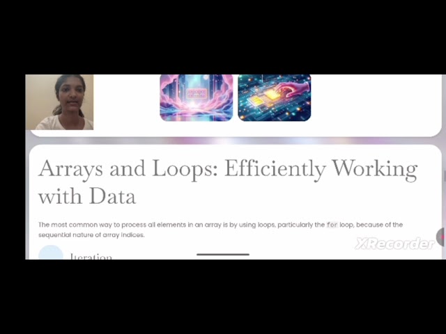 Arrays and loops in C