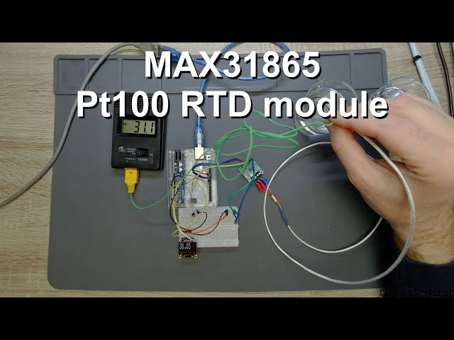 MAX31865 - Pt100 RTD module