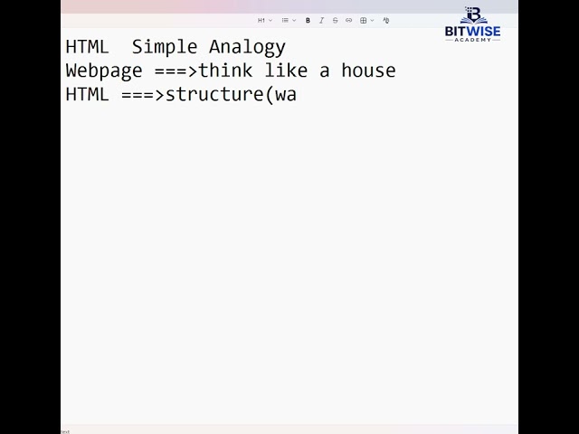 HTML, CSS & JavaScript Explained with a Simple House Analogy  Web Development Basics #webdevelopment