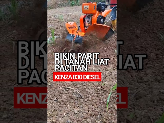 PENGGUNAAN CULTIVATOR RTH KENZA 830 DIESEL DI LAHAN BOS BAYAN ARLOHAN FARM PACITAN