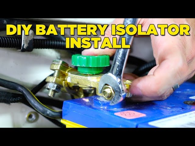 How To Install a Battery Isolator (EASY & CHEAP!)
