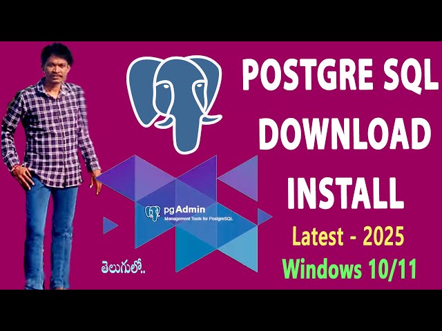 How to Install PostgreSQL On Windows 11