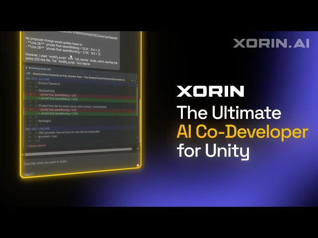 Xorin: The Ultimate AI Co-Developer For Unity