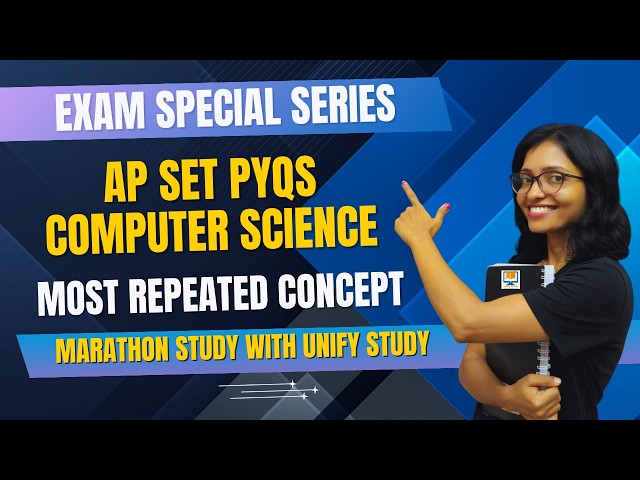 AP SET PYQs Computer Science|SET PYQs Series Computer Science| AP SET Most Repeated Concepts of CS
