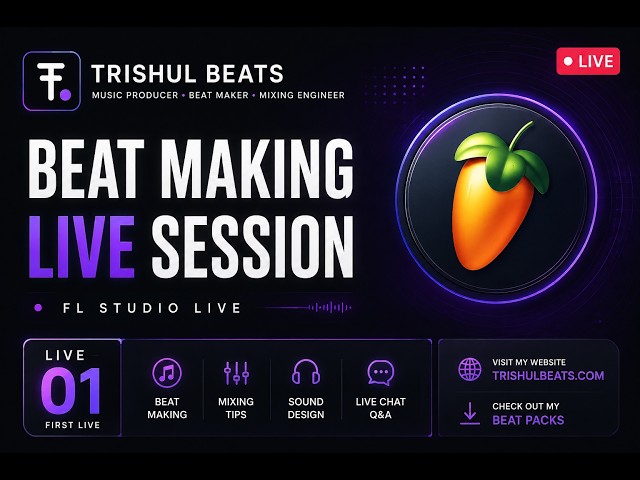 FL Studio Beat making live 01