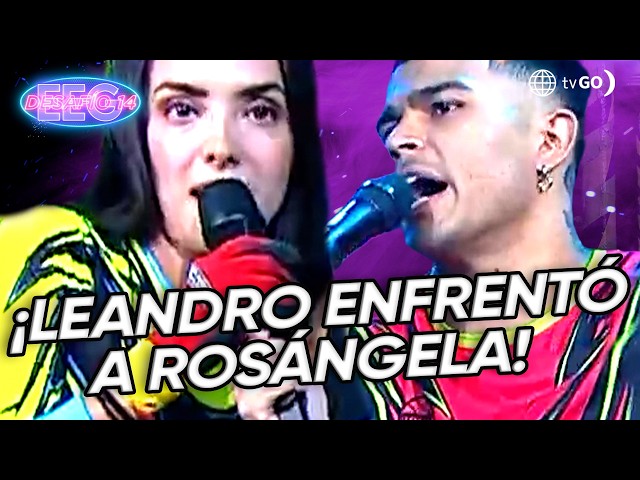 EEG Desafío 14: Leandro Cabello se enfrentó a Ronsángela Espinoza por no dejarlo hablar (HOY)