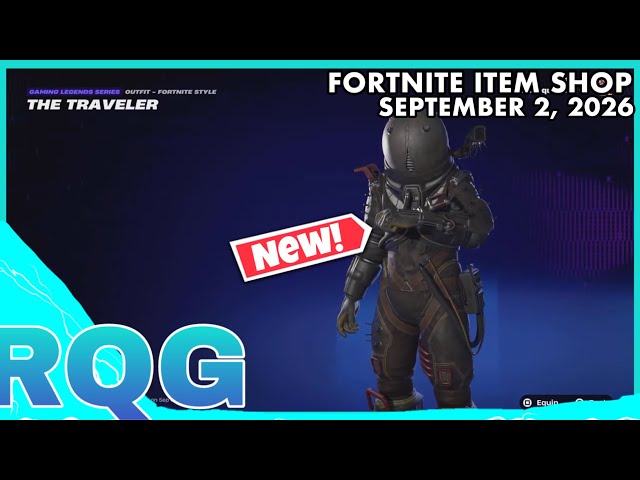 *NEW* UPDATE HAPPENS TONIGHT+THE TRAVELER RETURNS! FORTNITE ITEM SHOP (September 2, 2026)