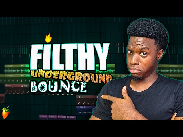 Making a DIRTY Underground Bounce from Scratch in FL Studio