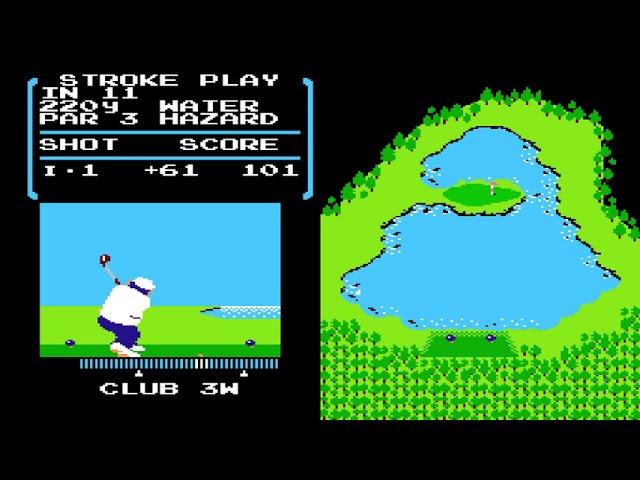 🎮 GOLF (NES / FAMICOM / FAMICLONE) - Luan Honorato