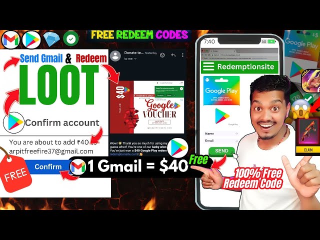 ₹40 Free😱 REDEEM CODE  | #freeredeemcode | How To Get Free Redeem Codes | Free Redeem Code