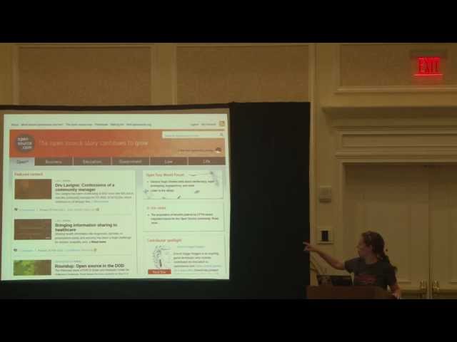 2011 SouthEast LinuxFest - Ruth Suehle - Open Source Beyond the Development Model