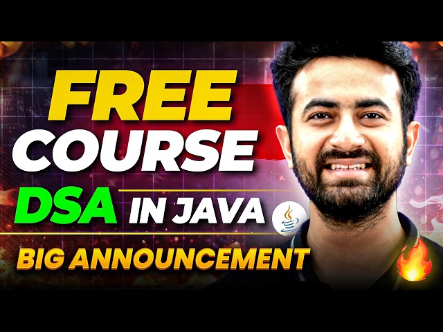 Big Update : Free Complete DSA series in Java | DSA in Java | DSA , Java
