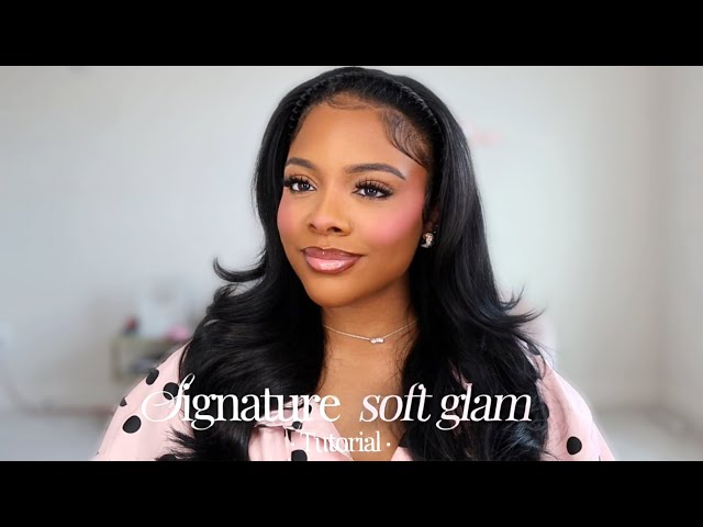 Updated Soft Glam Makeup Tutorial💄🎀 (Danessa Myricks, L’Oreal,Fenty Beauty ,Huda Beauty, NAR)