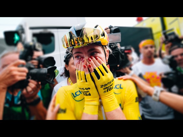 WE WON THE TOUR DE FRANCE FEMMES ! 🥹💛