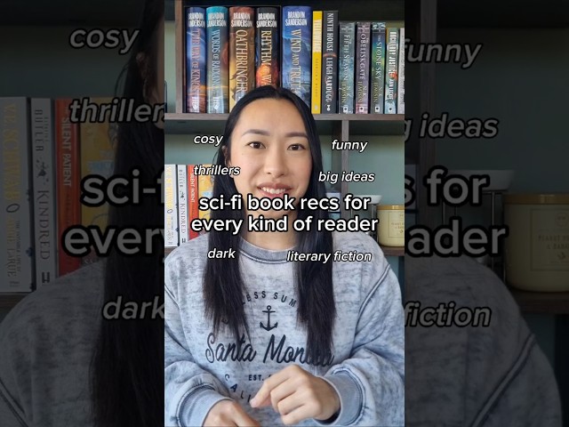 sci-fi hits different depending on your mood so I have recs for every kind! #shorts #booktube