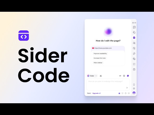 Customize Any Website with Sider Code