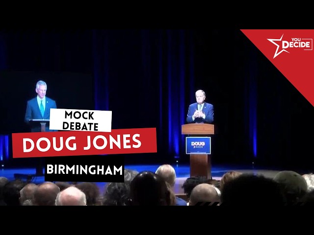 Doug Jones holds mock debate in Birmingham before midterms
