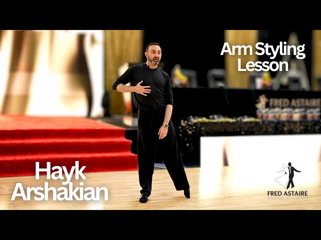 Hayk Arshakian Arm Styling Masterclass | American Rhythm Rumba Technique | Ballroom Dance Workshop