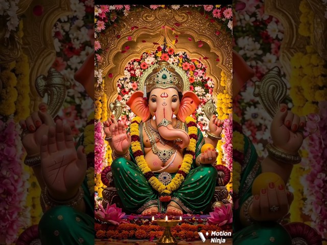 " Om Gan Ganpataye Namo Namah "🪷 #ganesh #jayganesh #shortsfeed #shorts #youtubeshorts #ganapati