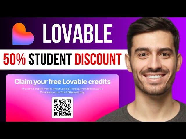 Lovable Discount for Students (50% OFF) | Lovable Discount Code for Students