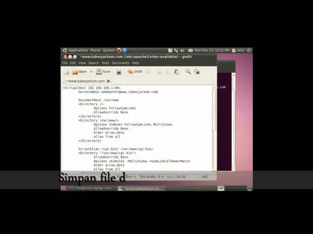 Tutorial jaringan komputer