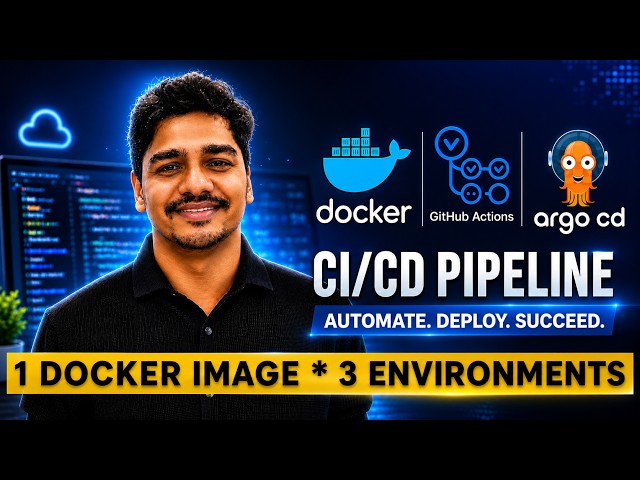 Part 06 - Frontend CI CD Pipeline  Docker, GitHub Actions, SonarCloud, ECR & ArgoCD