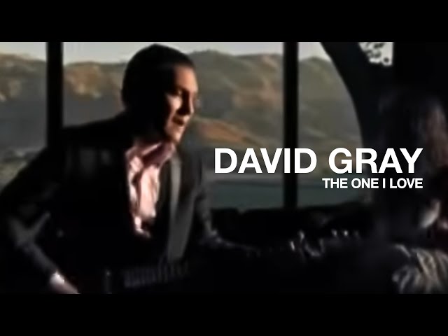 DAVID GRAY - The One I Love (Official Music Video)