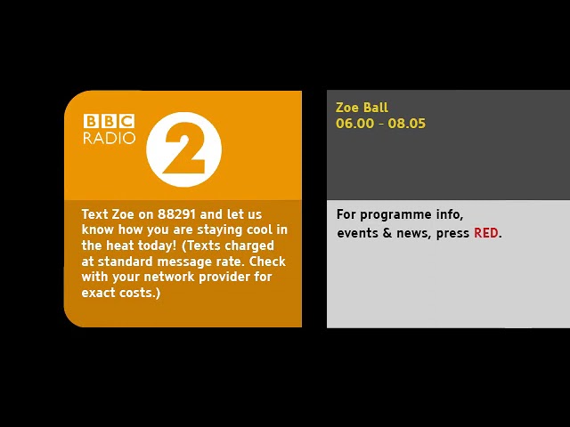 BBC Radio 2 EAS Scenario - The Great Heatwave (2009)