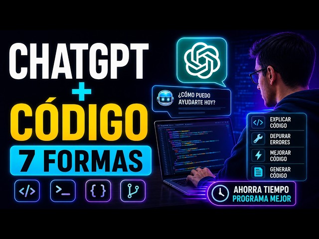 💻 7 formas de usar ChatGPT para PROGRAMAR mejor y ahorrar horas