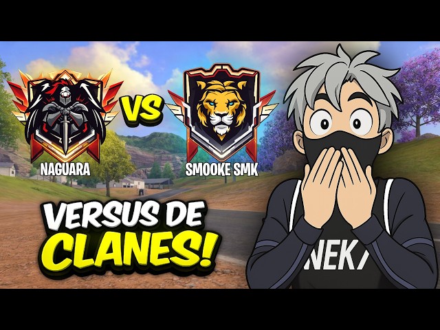 ME ENFRENTE AL CLAN DE SMOOKE 😱 NAGUARA vs SMK 🔥 FREE FIRE