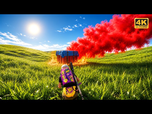 PUBG PC | *NEW* ERANGLE M249 SNIPER | TPP 4K GAMEPLAY (No Commentary)
