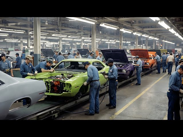 Inside the 1970 Plymouth Barracuda Factory How America Built One of the Rarest Muscle Cars