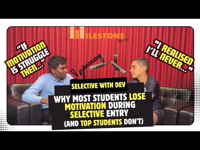 Why Most Students Lose Motivation During Select Entry (And Top Students Don't)