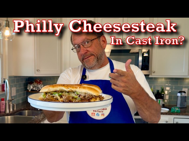 I Tried Making a Philly Cheesesteak in Cast Iron. Wow.