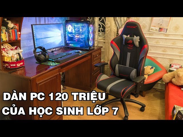 Timelapse Build và lắp đặt tận nhà dàn PC Gaming 120 triệu của em học sinh lớp 7