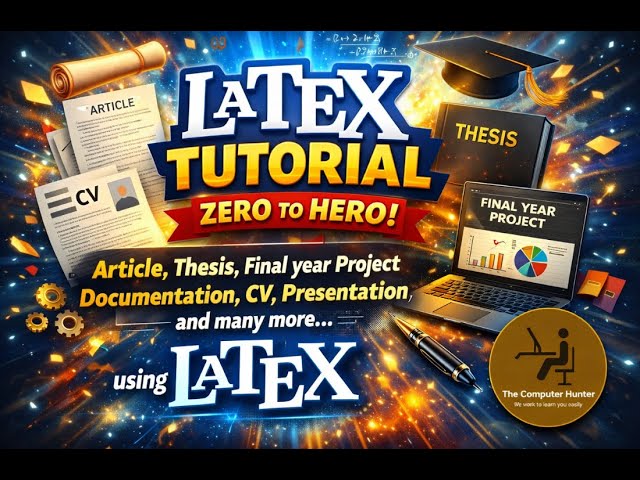 LaTeX Complete Setup Guide | Install TeX Live + TeXstudio on Windows (Step-by-Step)