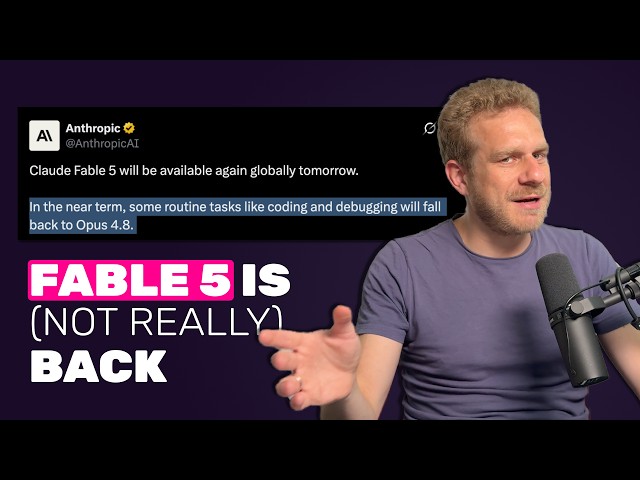 Fable 5 is back but we can probably still not use it