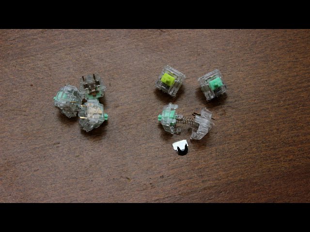 Alps x Cherry MX: Teardown - ZealPC Clickiez switches!