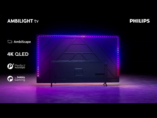 Philips PQS9001 4k UHD QLED Ambilight TV - Philips The One  XL 2026: 9001 85 inch 100 inch tv 360