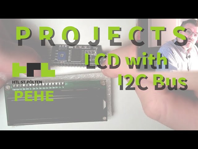 PRTC 02: LCD with I2C interface