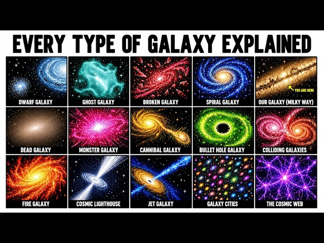 Every Type Of Galaxy Explained in 10 Minutes