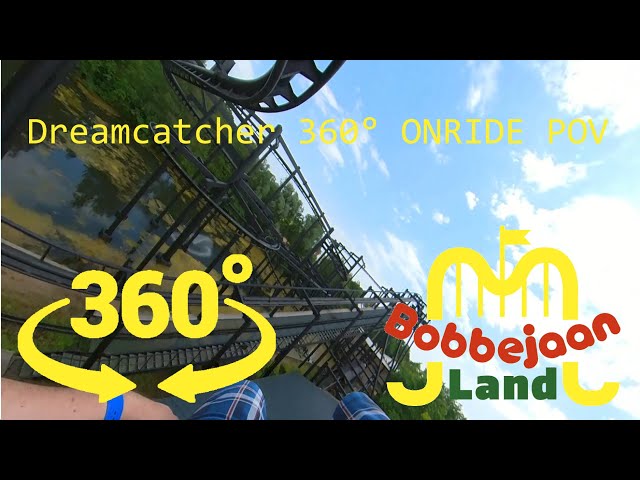 Dreamcatcher - Bobbejaanland - 360° ONRIDE POV (5.7K video)