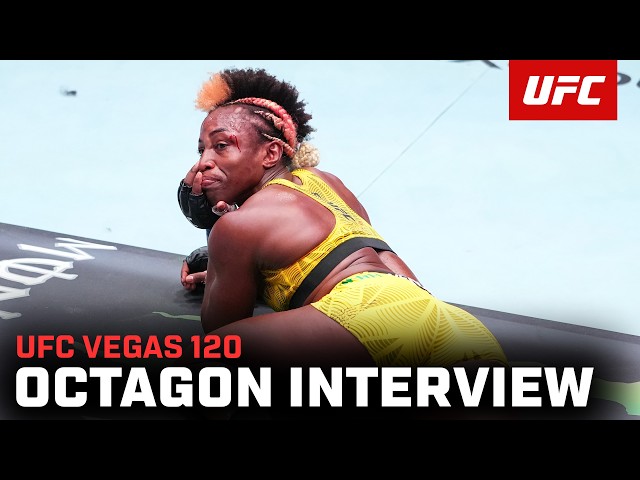 Alexia Thainara Octagon Interview | UFC Vegas 120