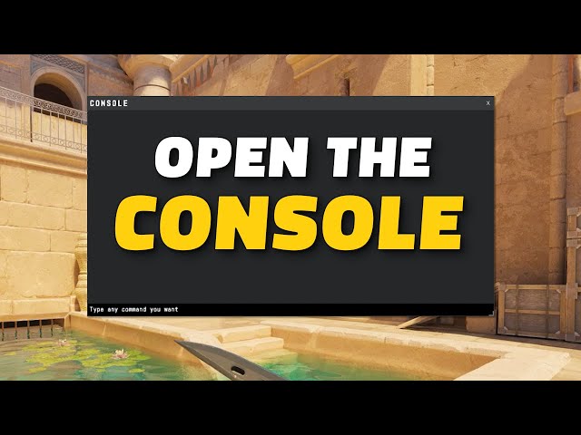 How To Open The CS2 Console