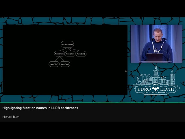 2026 EuroLLVM - Highlighting function names in LLDB backtraces
