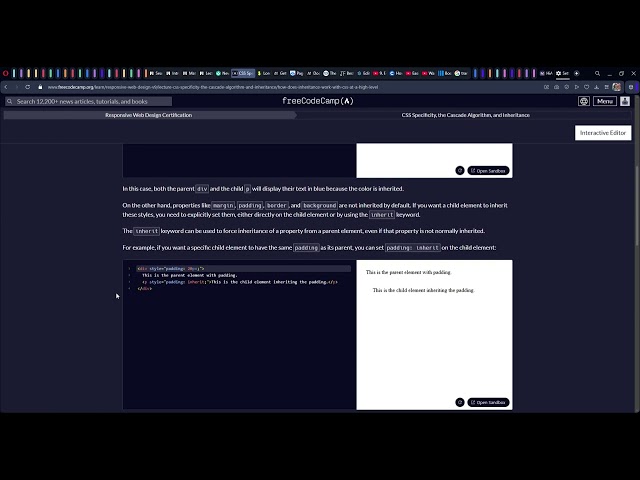 How Does Inheritance Work with CSS at a High Level